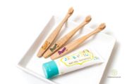 Bambusový zubní kartáček pro děti - junior