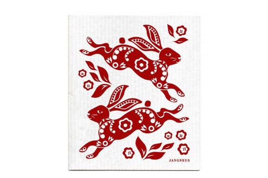 Houbička - králíci červení