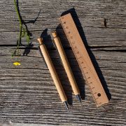 Dřevěné pravítko - 17 cm