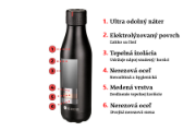 Obrázek Termo láhev Time´UP - 750ml - stříbrná