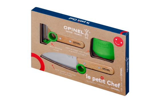 Obrázek Opinel - Le Petit Chef - zelený set